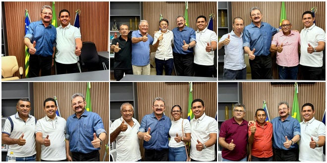 Wilson Martins se reúne com o prefeito Weslly Bispo em visita a Jaicós e fortalece parceria para novos investimentos